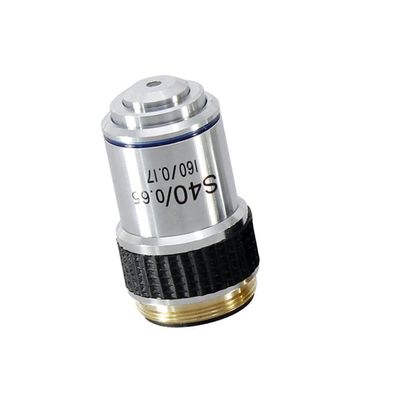 Microscope Kit Microscope Objective Lens 40X 185 Achromatic Objective Biological Microscope Parts Accessories Microscope Lens Adapters