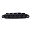 Frianchlly Power Distribution Block Bus Bar with Cover for Boat/Car/RV/Yacht, 5 x 5/16" Posts(M6), 6 x #8 Screws Terminals, Max 48V 250A view 3