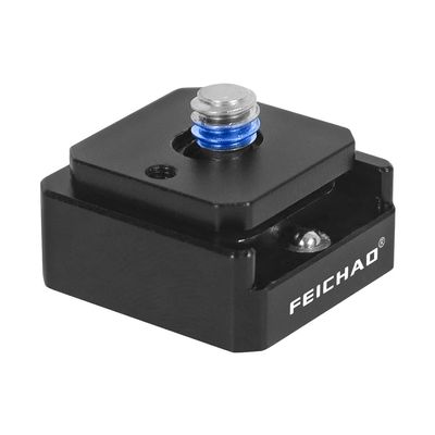 FEICHAO Cold Shoe Mount 1/4" M3 Screw/2-card Slot/3-card Slot Swivel Camera Tripod Adapter Compatible with Hero 13 Sports Camera Cage Accessories (Cold Shoe 2in1 Set)