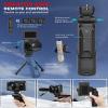 4K Digital Camera with Creator Accessory Kit 48MP Remote Control Vlogging Camera for Vloggers Autofocus Flip Screen Photography Cameras with Tripod Grip, Wide-angle & Macro lens, Mic, Batteries view 3