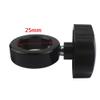 RADHAX Microscope Kit 32mm/25mm Industry Stereo Microscope Limit Fix Position Ring Holder, Metal Column Pillar Bar Adapter with Screw Microscopio Parts Microscope Lens Adapters (Color : 25mm) view 2
