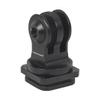 FEICHAO Cold Shoe Mount 1/4" M3 Screw/2-card Slot/3-card Slot Swivel Camera Tripod Adapter Compatible with Hero 13 Sports Camera Cage Accessories (3-Card Slot Adapter) view 1