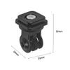 FEICHAO Cold Shoe Mount 1/4" M3 Screw/2-card Slot/3-card Slot Swivel Camera Tripod Adapter Compatible with Hero 13 Sports Camera Cage Accessories (3-Card Slot Adapter) view 2