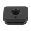 FEICHAO Cold Shoe Mount 1/4" M3 Screw/2-card Slot/3-card Slot Swivel Camera Tripod Adapter Compatible with Hero 13 Sports Camera Cage Accessories (Cold Shoe Plate) view 3