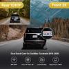 Fitcamx 2K Dual Dash Cam Suitable for Cadillac Escalade 2015 2016 2017 2018 2019 2020 (has Auto-Dimming), OEM Look, 2 Way HD Loop Recording, Built-in WiFi & APP, G-Sensor, Easy to Use, 64GB Card view 2
