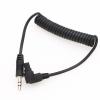 DRRI 3.5mm Remote Shutter Release Cable for Canons 7D 6D 5D mkIII 5D, 50D, 40D, 30D, 20D, 10D, R3, R5 C, R5,1D X Mark III, 1D X Mark II, 1D X, 1D C, 1Ds Mark III view 2