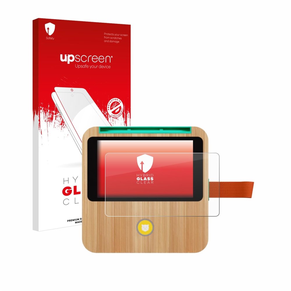 upscreen Screen Protector Film for tigerbox TOUCH PLUS - 9H Glass Protection, Extreme Scratch Resistant