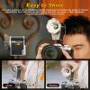 Godox Lux Cadet Retro Camera Flash Kit with USB Light GN10 620 Full Power, 6200K CCT, S1/S2 Optical Control for Fuji, Canon, Nikon, Sony, Olympus Camera, Charging Cable & Storage Bag view 4