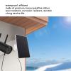 5V Camera Solar Panel, IP65 Waterproof Camera r, Solar Panel r for Security Cameras 360 (White) view 4