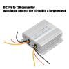 Acouto Professional DC24V to 12V Converter - Circuit, Auto, Wide Application, Lightweight, NoiseFree, Metal, Silver, Suitable for Buses, Trucks, Car Stereos, LCD (20A) view 3