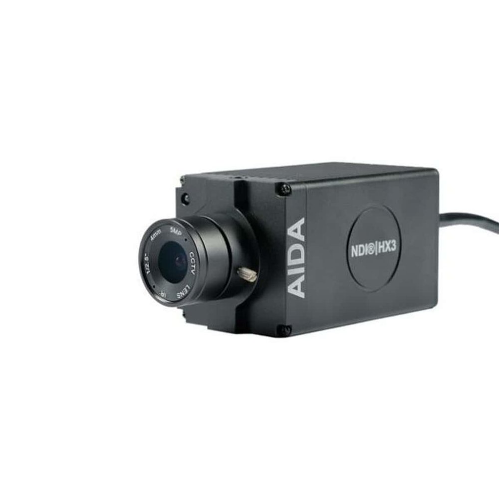 AIDA HD-NDI3-120 FHD NDI HX3/IP/SRT/HDMI PoE POV Camera
