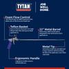 Heavy-Duty 39 Foam Applicator Gun for Low and Hard-to-Reach Applications, Adjustable Flow Rate for Consistent Bead Size, Long Gun, Subfloor Gun Adhesive view 2