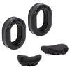 Arrowmax AHEPC-10C Ultra Plush Silicone Gel Pad Ear Seal Replacement with Comfort Cover for Aviation, Racing, Safety Style Headsets fit AHDH0032 AHDH0042 AHDH0033D AHDH0042A ASH1042 (Sold in Pairs) view 1