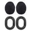 Arrowmax AHEPC-10C Ultra Plush Silicone Gel Pad Ear Seal Replacement with Comfort Cover for Aviation, Racing, Safety Style Headsets fit AHDH0032 AHDH0042 AHDH0033D AHDH0042A ASH1042 (Sold in Pairs) view 3