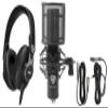 Audiosavings Bundle: AKG K371 Over-Ear Oval Closed-Back Pro Studio Headphones 50MM Drivers/Swivel Bundle with Rockville RCM PRO Studio/Recording Condenser Microphone w Samsung Capacitors (2 Items) view 1