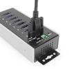 Coolgear 7 Port USB 3.2 Gen 1 Industrial Wide Temp. Range Hub view 4