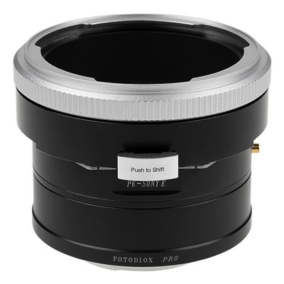 Fotodiox Pro Lens Mount Shift Adapter - Compatible with Pentacon 6 (Kiev 66) Mount Lens to Sony Alpha E-Mount Mirrorless Camera Body