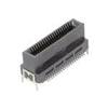15030602401000, Standard Card Edge Connector, Female, 2row, 60pos, SMT, har-Flex HD-Card Edge 60pin, with THR Hold Down, PL1 view 1