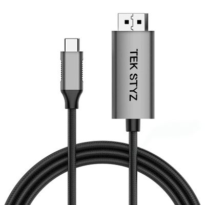 HDMI USB Type-C 8k/4k Cable Kit Compatible with Samsung Galaxy Note 10/Plus/Lite/+/5G/Note10 Thunderbolt 3/4 at Full Digital 60Hz 2.1/ Stable Driver Certified (1.8M/6Ft)