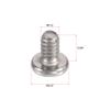 WIOSEN #6-32 x 15/64" Phillips Pan Head Vis Fixation Ton Argent Pour Ordinateur Portable PC TV Fan Switch 60pcs view 3