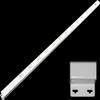 48 Hardwired Power Strip (NO Power Cord), 12 Vertical Outlets (NOT Tamper Resistant), with Ears (with mounting tabs on Both Ends), 15A (NOT a 20 Amp Unit), with USB, White view 1