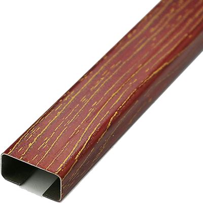 RAKKYO Cable Cord Hider Stainless Steel, Wide/Slim Waterproof Adhesive Wire Organizer, Classrooms Gymnasiums Retail, Retro Wood Grain, 39 inch Long (Size : 3 Cables)