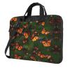 15.6-Inch Laptop Computer And Tablet Shoulder Bag Carrying Case,Business Casual,Monarch Butterflly Print view 1
