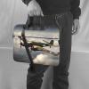 15.6-Inch Laptop Computer And Tablet Shoulder Bag Carrying Case,Business Casual,World War 2 Aircraft Airplane Print view 2