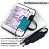 15.6-Inch Laptop Computer And Tablet Shoulder Bag Carrying Case,Business Casual,Lavender Stamp Print view 3