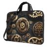 15.6-Inch Laptop Computer And Tablet Shoulder Bag Carrying Case,Business Casual,Steampunk Gears Print view 1