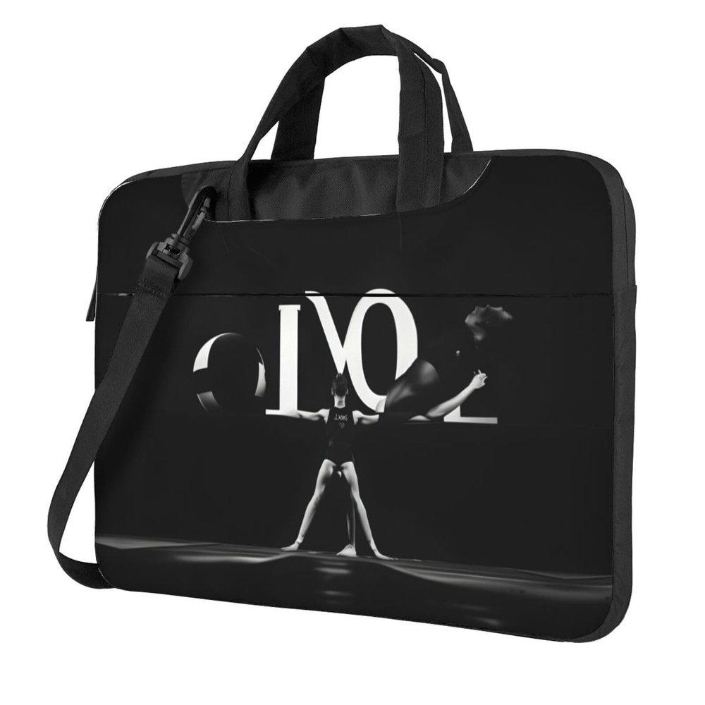 15.6-Inch Laptop Computer And Tablet Shoulder Bag Carrying Case,Business Casual,Love Gymnastics Print