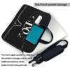 15.6-Inch Laptop Computer And Tablet Shoulder Bag Carrying Case,Business Casual,Love Gymnastics Print view 3