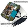 15.6-Inch Laptop Computer And Tablet Shoulder Bag Carrying Case,Business Casual,Otters Print view 4