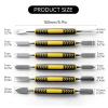 6 PCS Dual Ends Metal Spudger Set, Professional Prying Opening Repair Tool Kit Suitable for iPhone IPad Tablet Mobile Phone Electronic Computer Repair Open Shell Repair Kit view 2