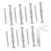 Homoyoyo 1set Cassette Repair Device Support Rods for Junction Box Insulation for Damaged Electrical Boxes and Aging Issues Easy to Use view 1