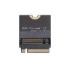 Suckoo for Rog Phantom 13 Laptop 2280 Replace 2230 SSD Adapter Expansion Board Card,NVME M-Key M.2 PCIE 4.0 Gold Finger Adapter Upgrade Converter 180 Degree Reverse Conversion Rog Internal Components view 4
