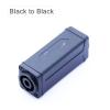 10Pcs 4 Pin Speaker Power Amplifier Connector Female to Female AC Coupler Extender Adapter Loudspeaker Audio Cable Adapter (Color : Mixed Colors) view 3