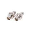 10Pcs/lot Dual BNC Jack Socket Screw Panel Mount BNC Female to BNC Female Panel Chassis Adapter Coaxial Connector view 3