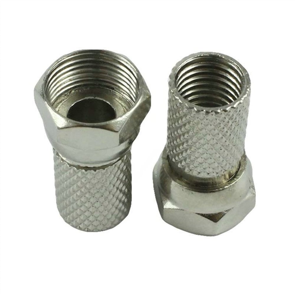 10Pcs 75-5 F Connector Screw On Type