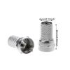 10Pcs 75-5 F Connector Screw On Type view 3