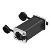 10Pcs RJ45 Coupler Female Ethernet Network Connector Panel Mount Straight Adapter (Color : 10xMetal-90mm) view 1