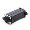 10Pcs RJ45 Coupler Female Ethernet Network Connector Panel Mount Straight Adapter (Color : 10xMetal-90mm) view 3