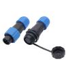 10Sets/lot SD13 Docking Aviation Plug Socket Male + Female 1/2/3/4/5/6/7 Pins SP13 13mm Aviation Connector (Color : SD13-4P, Size : Docking) view 1