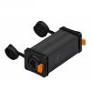 10Pcs RJ45 Female Ethernet Connector Electronic Housing Case RJ45 Coupler Adapter Panel Mount Converter (Color : 10xMetal-90mm-01) view 1