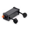 10Pcs RJ45 Female Ethernet Connector Electronic Housing Case RJ45 Coupler Adapter Panel Mount Converter (Color : 10xMetal-90mm-01) view 3