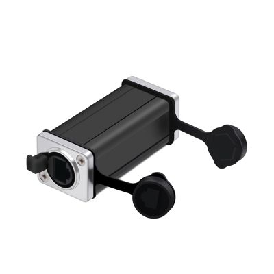 10Pcs RJ45 Connector 8P8C RJ45 Female to Female Network Straight Adapter Couplers (Color : 62mm Metal)