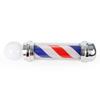 ZGEXING 32" Barber Shop Pole Rotating Light, LED Pole Light Hair Salon Sign Red White Blue Barber() view 4