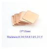 1Pcs 0.3mm/0.5mm/0.8mm/1.0mm Laptop Copper Sheet Plate Thermal Pad Heatsink Sheet for GPU CPU Chip Cooling (Color : Copper, Size : 1.0mm) view 2