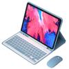 Lemore Case with Keyboard Mouse for Samsung Galaxy Tab S9 FE 10.9 inch 2023(SM-X510/SM-X516/SM-X518),with S Pen Holder,Stand Case Cover for Galaxy Tab S9 FE Keyboard Detachable (Misty Blue) view 1