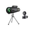 10x50 Monocular Telescope Monocular Compact with Night Vision High Power BAK4 Prism FMC Lens Monocular with Smartphone Adapter and Tripod for Bird Watching Traveling Sightseeing view 1